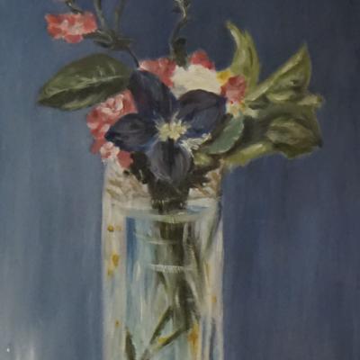 Bouquet bleu