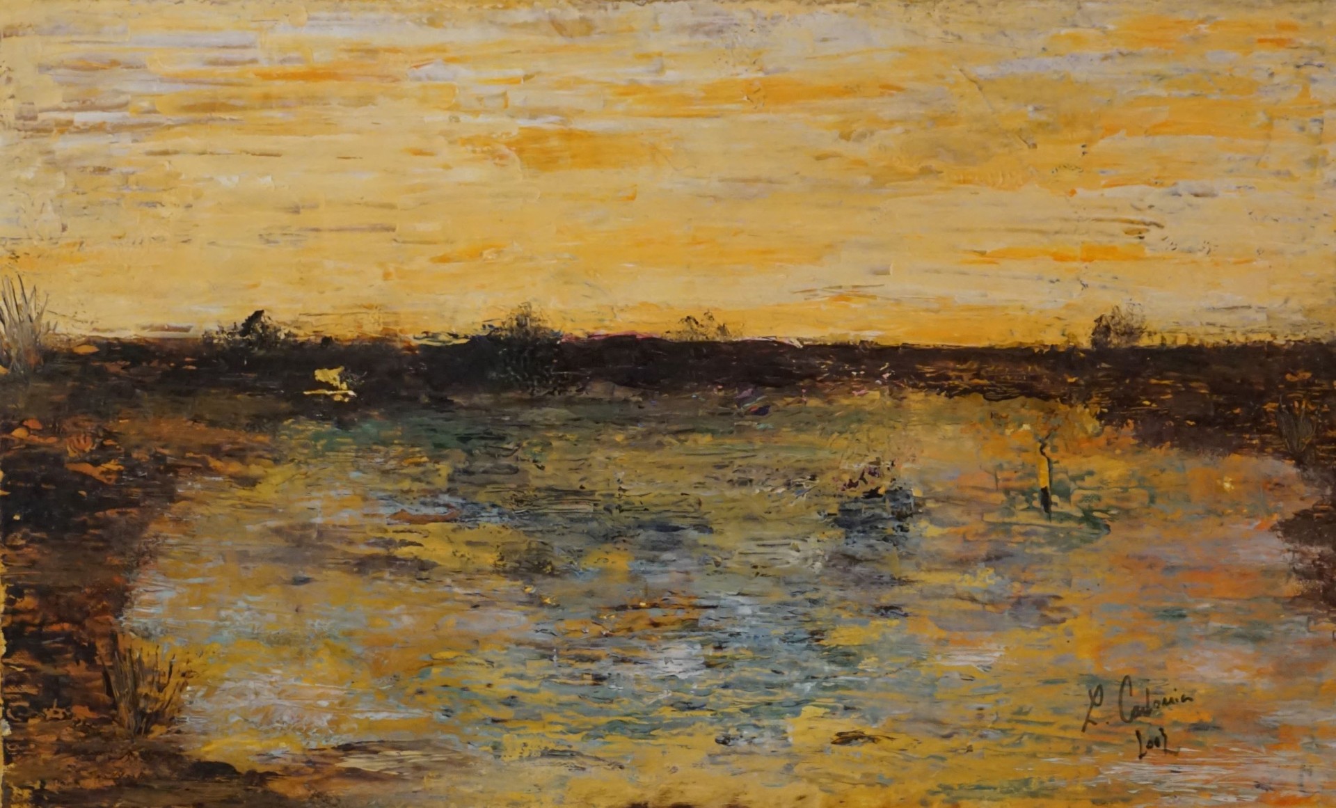 Etang du soir