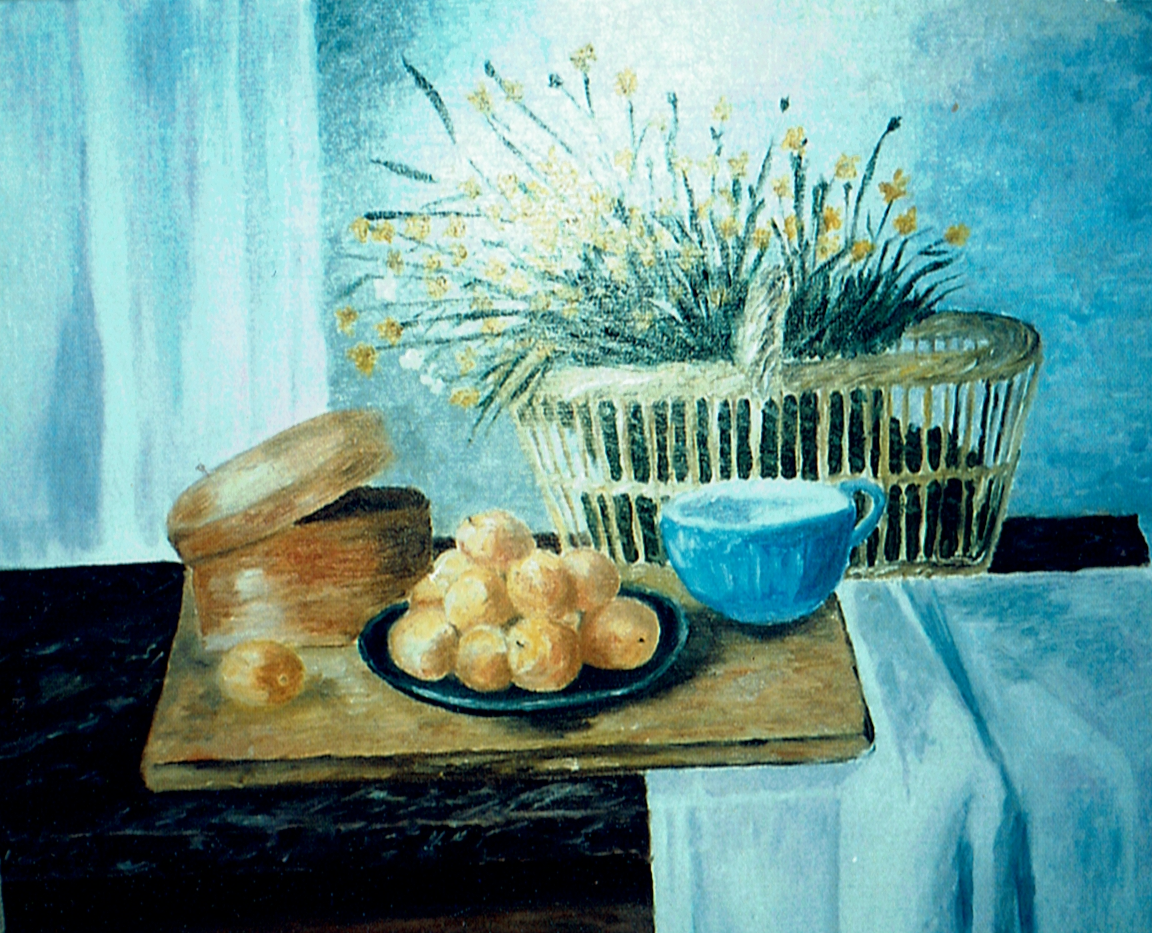Nature morte au panier